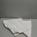 Volcanics Christmas Pillow Covers 18x18 Set of 2, Soft Fluffy Faux Fur White Throw Pillow Cases with 3D Snowflake Embroidery for Sofa, Couch, Bedroom, Holiday Home Dcor