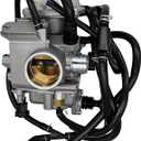 Carburetor Compatible with Honda Foreman 400 450 TRX450ES TRX450FE TRX450FM TRX450S TRX400FW Carb W/Throttle Cable