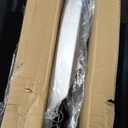 Cocktail Table 28in Portable Folding Bar Height Table, Compact Round High Top Plastic & Steel Bistro with Removable Legs, for Indoor Outdoor RV Patio Catering Parties Commercial Events-1pc (White)