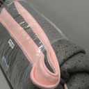 Amearea Large Modern Area Rugs for Bedroom Living Room, 6x9 Feet Pink Thickened Memory Foam Rug, Fluffy Indoor Washable Rugs Non Slip Minimalist Carpet for Boys Girls Dorm Nursery Room Decor