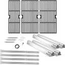 Grill Parts for Charbroil Performance 4-Burner Grill 463342119 463335517 463342118 463376017 G470-0002-W1 G321-0006-W1 G470-0004-W1 G470-5200-W1 for Charbroil Grill Replacement Parts (4-Pack Kit)