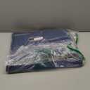 PRANDOM File Organizer Box - Set of 1 Collapsible Decorative Linen Filing Storage Hanging File Folders with Lids Office Cabinet Letter/Legal Size Navy Blue (17x14x11.2 inch)