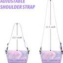 Choco Mocha Girls Purses for Kids 6-8, Girls Crossbody Purse for Kids (Purple)