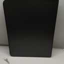 Anbte Folding Camping Table, 36" x 24" Portable Table Adjustable Height Max 28 inch Aluminum Folding Table with Storage Net, Lightweight, Portable Handle for Travel, Outdoor, Backyard (Black)