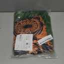 Kids Boys Halloween Long Sleeve T-Shirts Pants Cosplay Suits Christmas Costume With Leaf Skirts (130 (7-8 years), Brown)