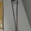 GYORGKSHI 60“ Snake Tongs Collapsible Grabber, Professional Reptile Snake Catcher Wide Jaw Handling Tool, Stainless Steel Snake Hook