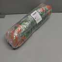 Bassion Fall Artificial Flowers for Outdoors, 16 Bundles Silk Fake Mums Autumn UV Resistant Faux Plants for Planter Outside Window Box Porch Patio Garden Home Fall Decorations (Orange)