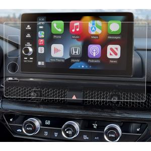 For 2025 2024 2023 Honda CRV 9 Inch Screen Protector Tempered Glass for Honda HRV (2023-2025) Navigation Touchscreen Protective Film 9H Anti-Scratch High Clear