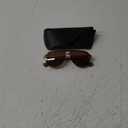 Vintage Retro 70s Sunglasses for Women Men, Fashion Disco Glasses, Double Bridge Aviators (Brown)