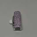 4smarts Mini Portable Charger USB C, 4500mAh Small Power Bank with Built-in USB-C Connector, Bling Glitter Battery Pack for iPhone 16/15 Pro/Pro Max/Plus, Samsung Galaxy S24/S23/Android  Shiny Silver