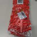 24pcs Red Velvet Bows for Christmas Tree Decorations 5x7in 3/8" Width Velvet Ribbon Bows with Twist Ties for Garland Wreath (Red) Pack of 2