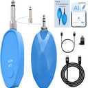 Kmise Multi Function Vocal Remover, Wireless Connectivity, Extract Instrumentals from Songs, Karaoke, Music Editing, Portable Vocal Processor with USB Charging & OTG Recording Cable