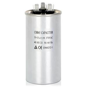 3314471.017 RV Air Conditioner Motor Capacitor Compatible with Dometic 55/15 MFD 55+15 uF 6% 370/440V AC Capacitor Service Kit for Heat Pump Air Conditioner or AC Motor