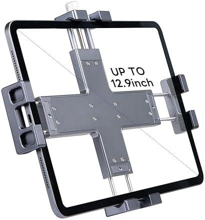 FANAUE Tablet Holder for Car with Ball Head, Lightweight Design, 360 Rotatable Ipad Mount - for Your Windshield, Dashboard, or Desk,Compatible with All 8"-12.9" Tablets (iPad mini, iPad Pro 12.9)