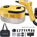 Handheld Steam Cleaner High Pressure Steamer for Deep cleaning 1200ML Steam Cleaning Machine for Home Use With 6 Brushes Cleaning