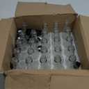 Accguan 5oz / 150ml Hot Sauce Bottles Glass Bottle Clear Oil Bottle for Kitchen- 25 Pack