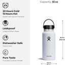 Hydro Flask 32 Oz Wide Flex Cap Lupine