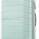 Samsonite Freeform Hardside Expandable with Double Spinner Wheels, Mint Green, Checked-Large 28-Inch