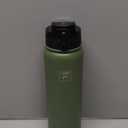 Fanhaw 32 oz Insulated Stainless Steel Water Bottle with Straw Lid, Leakproof Sports Bottle for Men, Women & Teens (Olive Green)