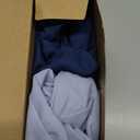 KeaBabies 2-Pack Organic Crib Sheets for Boys, Girls - 52x28 Fitted Crib Mattress Sheet Neutral, Breathable Jersey Cotton Cover for Baby Bed, Toddler Mattress, Soft & Cute Prints (Blue Flax)