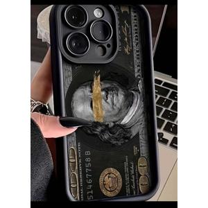 Dollar Bill Design Phone Case, Men/Women Multicolor