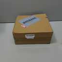 Modern Gold Knots Decor Ceramic Statue - Abstract Home Accent & Tabletop Figurine for Living Room, Bedroom, Bathroom, Office, Shelf, Mantel - Wedding, Coffee Table, Dining Room Centerpiece Decoration (Small)