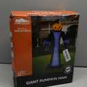 Joiedomi 12 FT Tall Halloween Inflatables Outdoor Decor, Inflatable Halloween Decor Outdoor Scary Decorations, Blow Up Pumpkin for Outside with LEDs for Yard Decorations