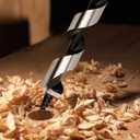 Masendelk Ship Auger Drill Bit 25 x 430mm (Approximate 1 x 17 Inch), Wood Auger Bit with 11mm Hex Shank