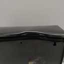 Architectural Mailboxes Designer Galvanized Steel, Locking Wall Mount Mailbox, Black with Satin Nickel