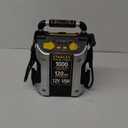 STANLEY J5C09 JUMPiT Portable Power Station Jump Starter: 1000 Peak/500 Instant Amps, 120 PSI Air Compressor, USB Port, Battery Clamps