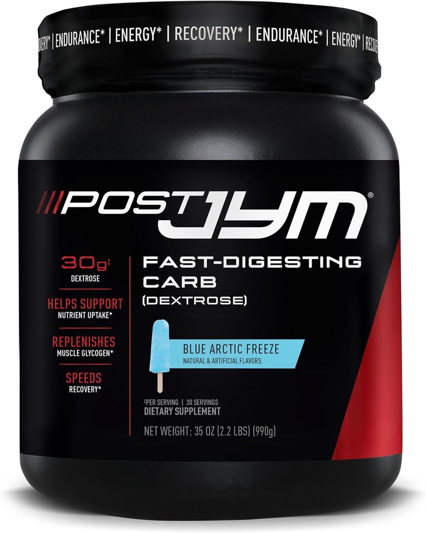 Post JYM Carb Fast Digesting Post Workout Recovery Powder (30 Servings (Pack of 1), Best By 12/09/2025