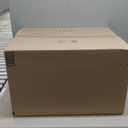 45 inches Donut Dog Bed for Extra Large Dogs,Calming Round Jumbo Pet Bed with Removable Cover, Washable Milk Plush Faux Fur, Fits Pets up to 100 lbs(Brown,XL)