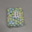 Winlyn 120 Pcs Artificial Speckled Green Blue Foam Easter Eggs Decorative Eggs 1-1.2" for Easter Party Neutral Spring Home Bowl Fillers Wreath Decor DIY Craft Projects