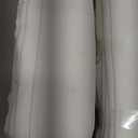 92 Inch Long Pinch Pleat Linen Curtains for Living Room 2 Panels Set Natural Cream Boho Semi Sheer Light Filtering Neutral 92 Inch Pleated Curtain with Rings Hooks Floor Ceiling Bedroom Window