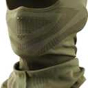 WTACTFUL Breathable Motorcycle Balaclava Ski Face Mask for Men Riding Racing Snowboard Cycling (Color: 2 Green)