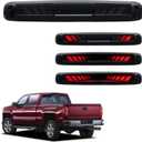 Third 3rd Brake Light for 1999-2006 Chevy Silverado/GMC Sierra 1500 2500 3500HD, 2007 Silverado/Sierra Classic Model LED Time Tunnel Sequential High Mount Stop Light Rear Center Tail Lamp