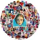 3 x 100pcs Stranger Things Season 5 Stickers, Cool Movie Waterproof Vinyl Decal for Adult Teen Kids Laptop, Travel Case, Phone, Bike, Water Bottle, Guitar, Computer, Skateboard