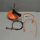 33 Feet Drain Snake Auger, Plumbing Snake Drain Hair Clog Removal Tool, Sink Unclogger, Heavy Duty Toilet Snake Auger, Cleaner Tool for Bathroom Kitchen Tub Shower Drain Clog Remover with Gloves