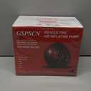 GSPSCN 6X Faster Inflation Tire Inflator Heavy Duty Double Cylinders with Portable Bag- Car AccessoriesMetal 12V Air Compressor Pump 150PSI with Adapter for Car, Truck, SUV Tires, Dinghy, Air Bed (Red)