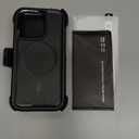 FNTCASE for iPhone 13 Pro Case: iPhone 14 Pro Magnetic Dual Layer Protective Cell Phone Cover with Belt-Clip Holster | Heavy Duty Military Grade Shockproof Protection Non Slip Textured Back Phonecase (Hot Pink)