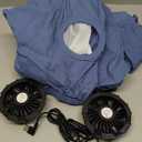 Byrotson Unisex Cooling Jacket for Men Women - Air Conditioned Clothes with Fans, 3 Speed Adjustable 2XL