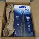 Oral-B Rechargeable Electric Toothbrush, iO2 Starter Kit, 3 Cleaning Modes, Automatic Pressure Sensor to Protect Gums, 2 Brush Heads, Night Black
