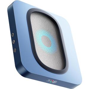 Vaydeer Enlarged Turntable Mouse Mover, Max 3 Mouse Jiggler with Adjustable Intervals User-Friendly Buttons and LED Display Mouse Shaker Wiggler to Keep Your PC Awake (Coil)