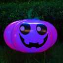 Thanksgiving Party Decorations Inflatable Pumpkin Shape Remote Control Led 23 Inches Pumpkin for halloween Holiday Outdoor Yard Indoor Hanging Decorations with Waterproof Multicolor (23" Cute Pumpkin)