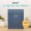 GO BIG Spiral 15-Month Planner, Large Print