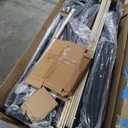 IDEALHOUSE Full Size Bed Frame with LED Lights, Floating Platform Bed with Velvet Upholstered Storage Headboard, No Box Spring Needed, Noise Free, Easy Assembly (Black)