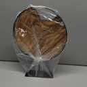 WELLAND Round Cedar Wood Sculpture 13.77" W x 13.77" D x 14" H, Wood Tabletop Sculpture, Irregular Shape dcor for Living Room, Bedroom, Home Office