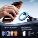 Vacuum Magnetic Car Phone Holder for MagSafe,360Adjustable Car Phone Mount,Phone Holders for Your Car/Gym/Mirror,for iPhone 17 16 15 14 13 12 Series