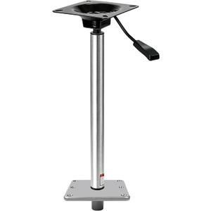 3/4 Inch Lock'N-Pin Boat Base, Adjustable Height Mount Kit for Marine Yacht Fishing Boats