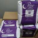 Poise Overnight Incontinence & Postpartum Pads for Bladder Leaks, 8 Drop Extra Coverage, 72 Count (2 Packs of 36), Packaging May Vary